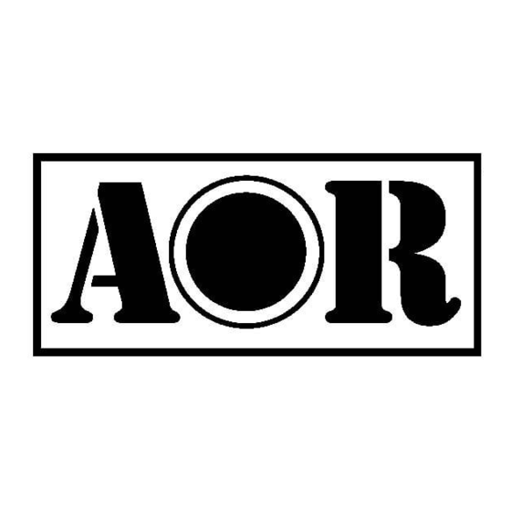 AOR AR-8200 Bedienungsanleitung