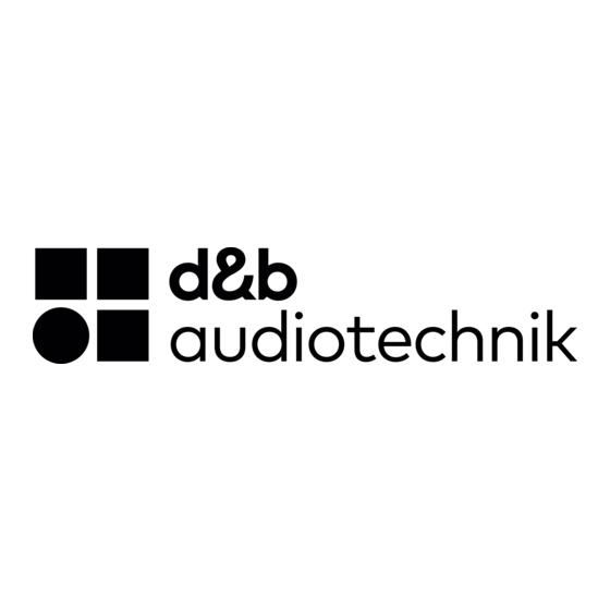 d&b audiotechnik R70 Handbuch