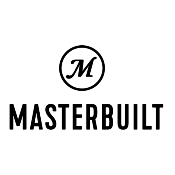 Masterbuilt GRIDDLE GRAVITY Serie Montageanleitung