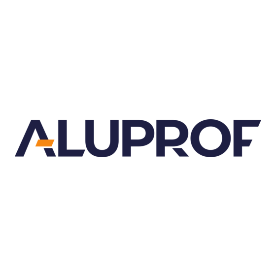 Aluprof SZF/BX1 Montageanleitung