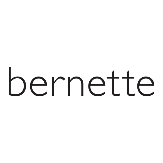 Bernette sew&go 8 Bedienungsanleitung