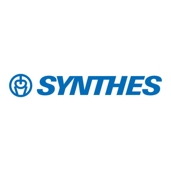 Synthes Power Drive Gebrauchsanweisung