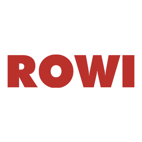 Rowi HHL 2000/2/5 Originalbetriebsanleitung