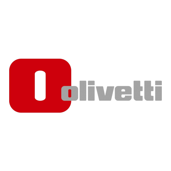Olivetti d-Copia 3001MF Anwenderhandbuch