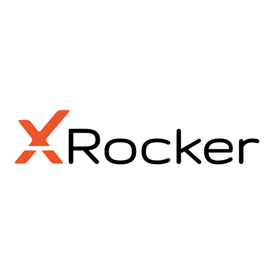 X Rocker XR Racing Bedienungsanleitung