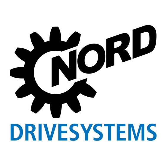 NORD Drivesystems SK 500P Serie Zusatzanleitung