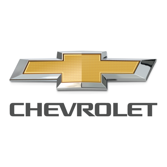 Chevrolet 2014 Betriebsanleitung