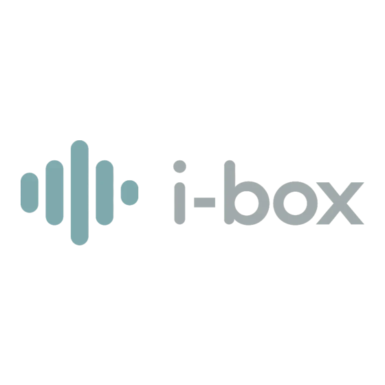 i-box Trax Benutzeranleitung
