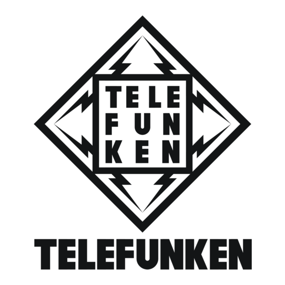 Telefunken T26KWM875 DVB-T Bedienungsanleitung