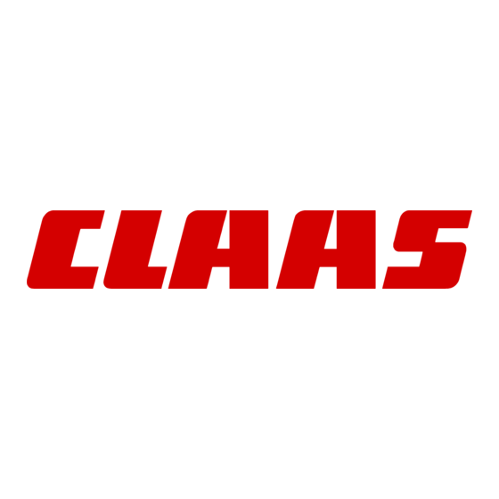 Claas TUCANO 580 Fahrerhandbuch