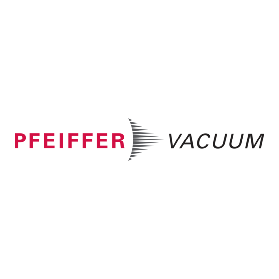 Pfeiffer Vacuum AVC 016 PA Betriebsanleitung