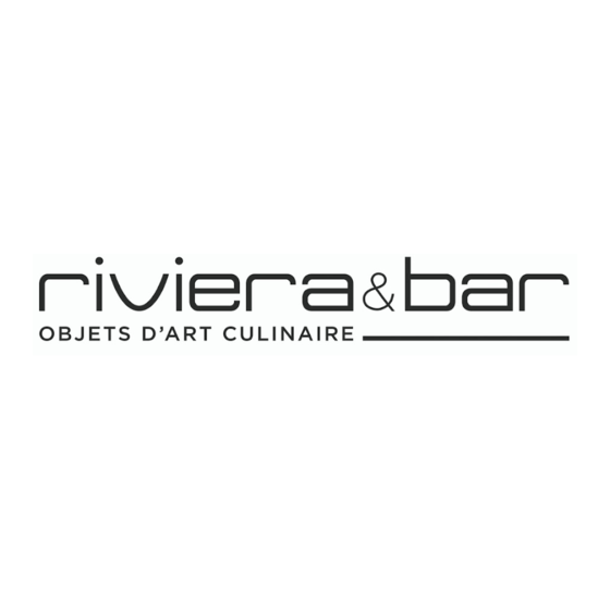 Riviera & Bar SoloTea Handbuch