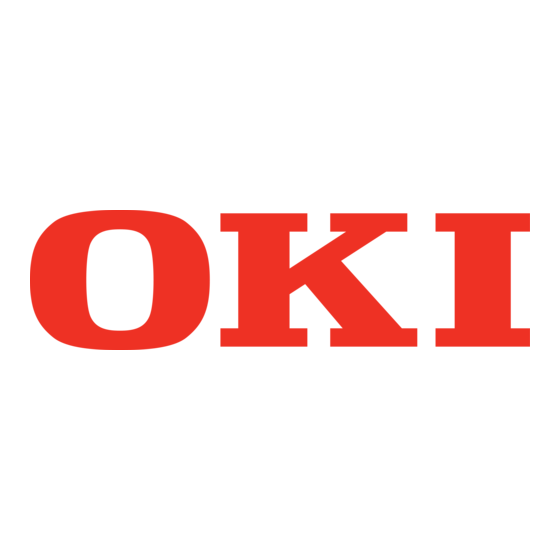 Oki C911 Benutzerhandbuch