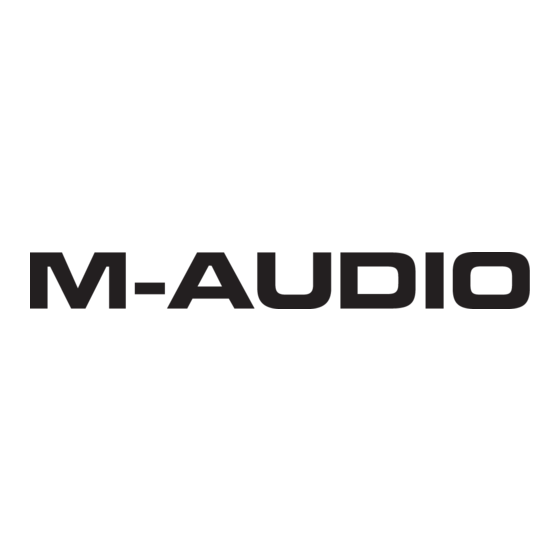 M-Audio FireWire SOLO Handbuch