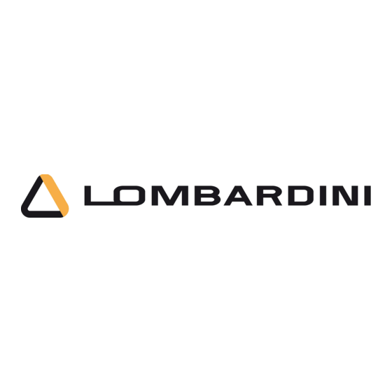 Lombardini 12 LD 477-2 Bedienung Und Wartung