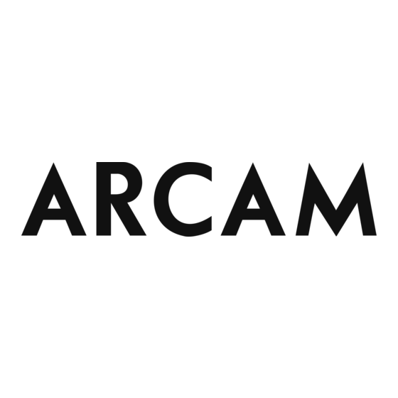 Arcam Logo Handbuch