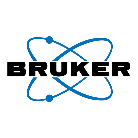 Bruker S8 TIGER Originalbetriebsanleitung