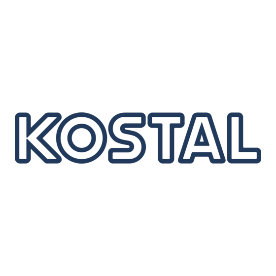 Kostal PIKO 36 EPC Kurzanleitung