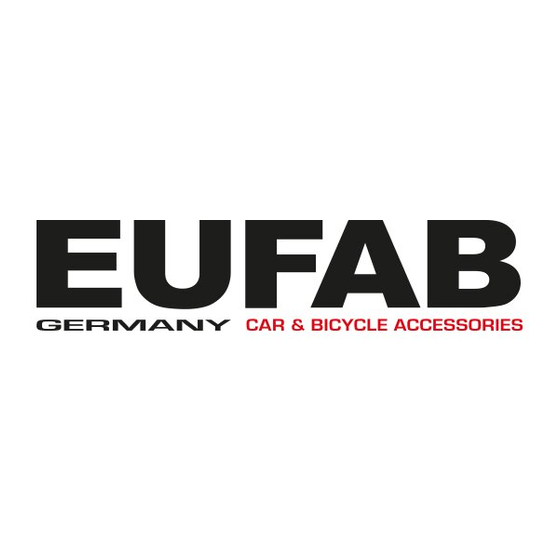 Eufab BIKE THREE Bedienungsanleitung