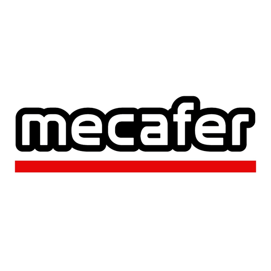 Mecafer 150189 Betriebsanleitung