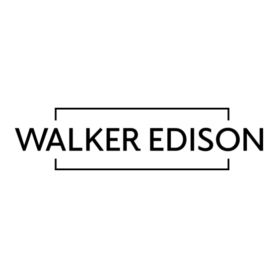 Walker Edison CLDK26B Montageanleitung