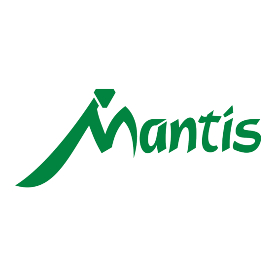 Mantis Mantra Serie Bedienungsanleitung