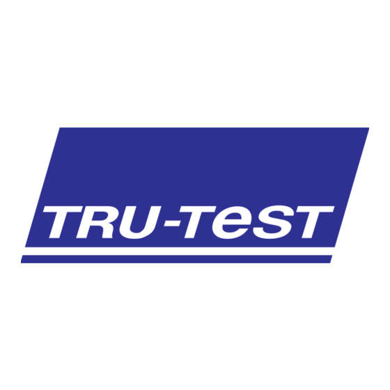 Tru-Test EziWeigh7 Benutzerhandbuch