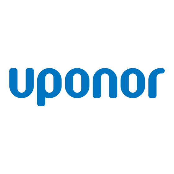 Uponor CPG Montage & Betriebsanleitung