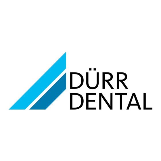 Durr Dental VistaScan Mini Plus Montage- Und Gebrauchsanweisung