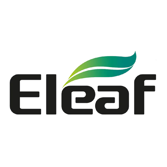 Eleaf TESSERA Benutzerhandbuch