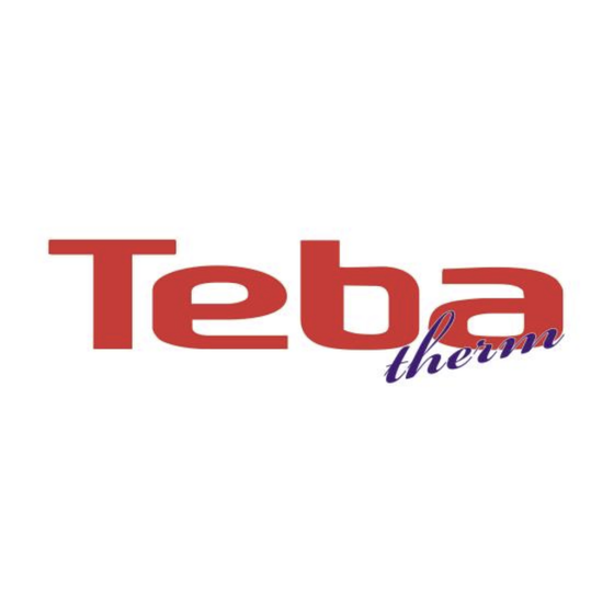 TEBA THERM T-25 GERÄTEBLATT Pdf-Herunterladen | ManualsLib