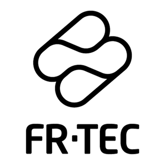 FR-Tec FORMULA Bedienungsanleitung