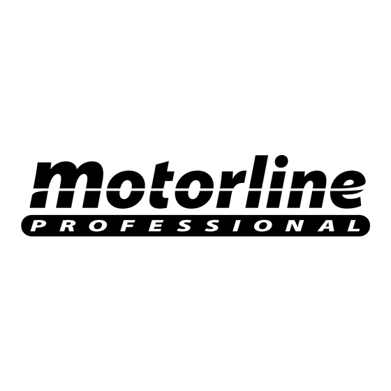 Motorline professional Chainlift Handbuch / Installations Anleitung