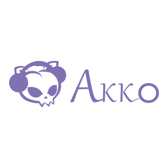 Akko MonsGeek Benutzerhandbuch