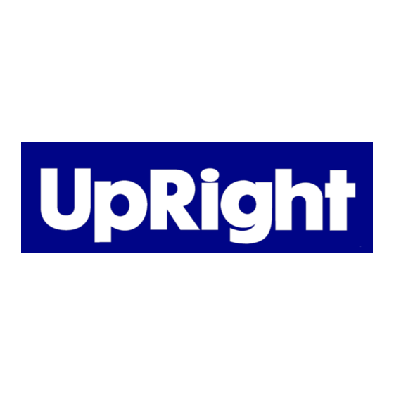 Upright MX19 Betriebsanleitung