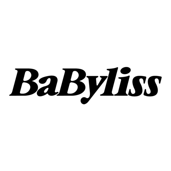 BaByliss E763XDE Bedienungsanleitung