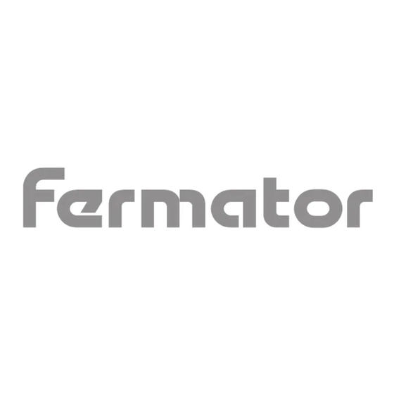 Fermator PREMIUM VF - TITAN Installationshandbuch