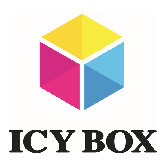 Icy Box IB-DK8801-TB4 Bedienungsanleitung