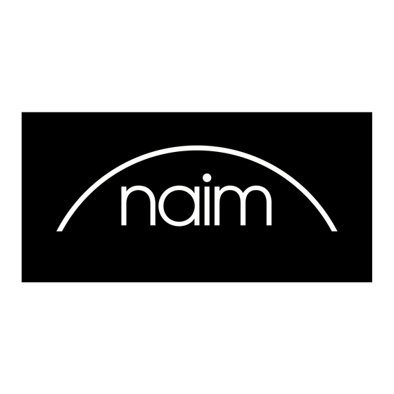 NAIM NAC 552 Bedienungsanleitung