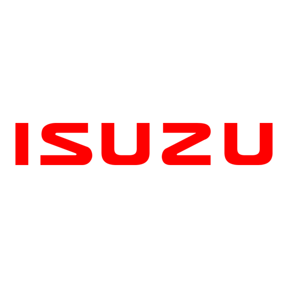 Isuzu Novociti Life Bedienungsanleitung