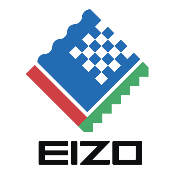 Eizo FlexScan EV2023W Installationsposter