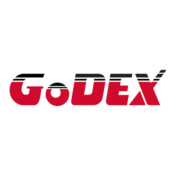 Godex G500 SERIES Benutzerhandbuch