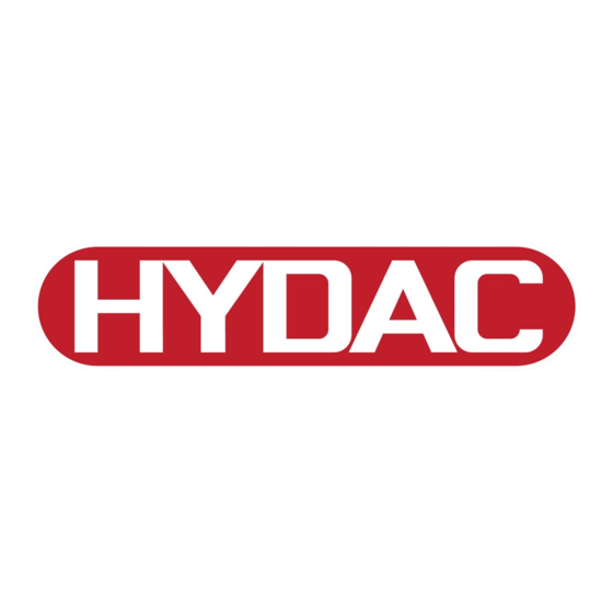 HYDAC SMU 1200 Bedienungsanleitung