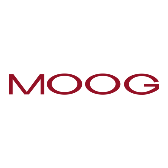 Moog LIBERTY serie Installationsanleitung