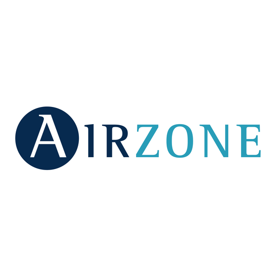 Airzone AZAI6ZWE Serie Kurzanleitung