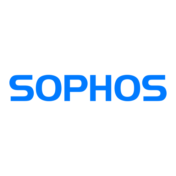 Sophos SG 550 Montageanleitung