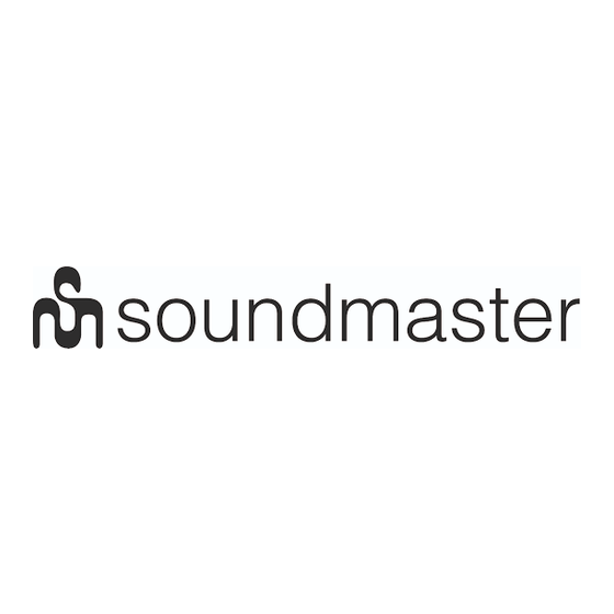 SOUNDMASTER SCD5800 Bedienungsanleitung