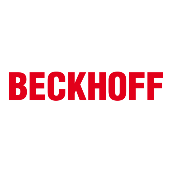 Beckhoff CP29 2 0000-Serie Originalhandbuch