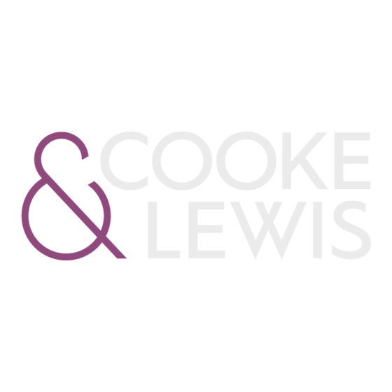 Cooke & Lewis Garwick 3663602942115 Bedienungsanleitung