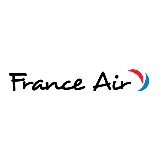 France Air HEGOA 2 Handbuch Für Installation, Gebrauch Und Wartung